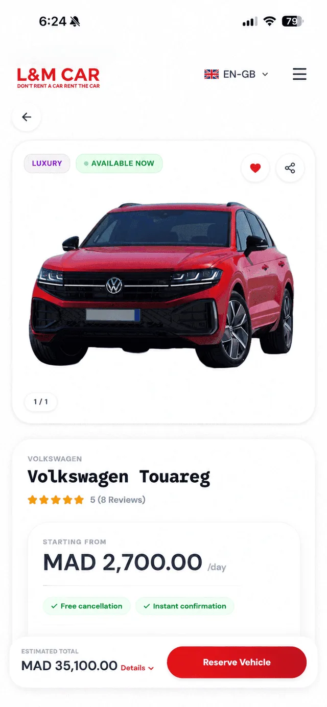L&M CAR-app